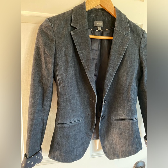 Mexx Denim Blazer Size 0 - Picture 1 of 5